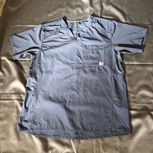 Carhartt Liberty Men’s Slim Fit Scrub Top Grey Medium